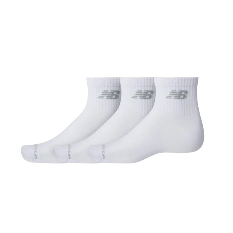 New Balance Calcetines Running Performance Basic Ankle Pack 3 Blanco Unisex