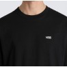 Vans Camiseta Left Chest Negro Black Hombre