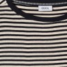 Cecil Camiseta Rayas Melange Azul Marino Beige Mujer