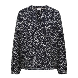 Cecil Camisa Print Azul Mujer