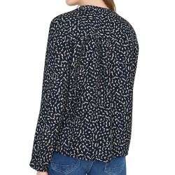 Cecil Camisa Print Azul Mujer