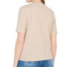 Cecil Camiseta Estampada Beige Mujer