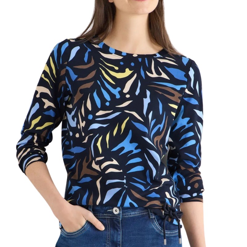Cecil Camiseta Estampada Multicolor Mujer