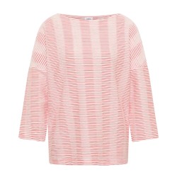 Cecil Camiseta Rayas Roja Mujer