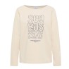 Cecil Sudadera Beige Mujer