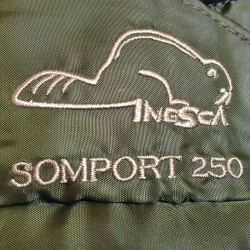 Inesca Saco De Dormir Somport 250 Verde Kaki