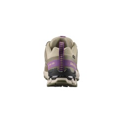 Salomon Zapatilla Trail Running XA Pro 3D V9 GTX W Verde Morado Bog Aloe Mujer