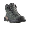 Salomon Bota Trekking X Ultra 360 Mid GTX W Gris Verde Urban Chic Mujer