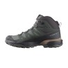 Salomon Bota Trekking X Ultra 360 Mid GTX W Gris Verde Urban Chic Mujer