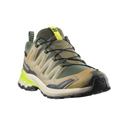 Salomon Zapatilla Trail Running XA Pro 3D V9 GTX Verde Grape Leaf Aloe Hombre