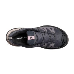 Salomon Zapatilla Trekking X Ultra 360 GTX W 9 Gris Morado Nine Iron Excalibur Mujer