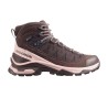 Salomon Bota Quest echo GTX W Marrón Oscuro Rosa Black Coffe Shadow Gray Mujer