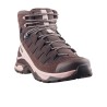 Salomon Bota Quest echo GTX W Marrón Oscuro Rosa Black Coffe Shadow Gray Mujer