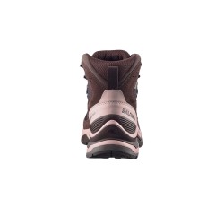 Salomon Bota Quest echo GTX W Marrón Oscuro Rosa Black Coffe Shadow Gray Mujer