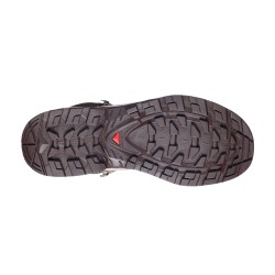 Salomon Bota Quest echo GTX W Marrón Oscuro Rosa Black Coffe Shadow Gray Mujer