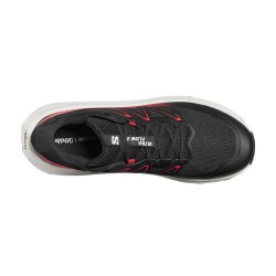 Salomon Zapatilla Trail Running Ultra Flow 2 Negro Rojo Black Vanilla Ice Hombre