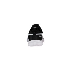 Reebok Zapatilla Deportiva Rush Runner 5 Elastic Lace & Top Strap Negro Blanco Niño