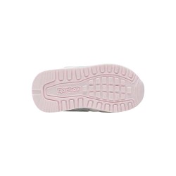 Reebok Zapatilla Deportiva Reebok Glide Elastic Lace & Top Strap Blanco Bebé
