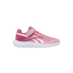 Reebok Zapatilla Deportiva Rush Runner 5 Elastic Lace & Top Strap Rosa Blanco Niña