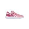 Reebok Zapatilla Deportiva Rush Runner 5 Elastic Lace & Top Strap Rosa Blanco Niña