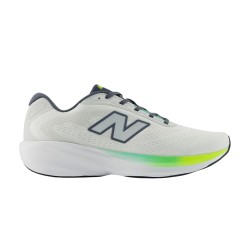 New Balance Zapatilla Running Fresh Foam 680 V9 Blanco Verde Amarillo Reflection Grey Matter Hombre