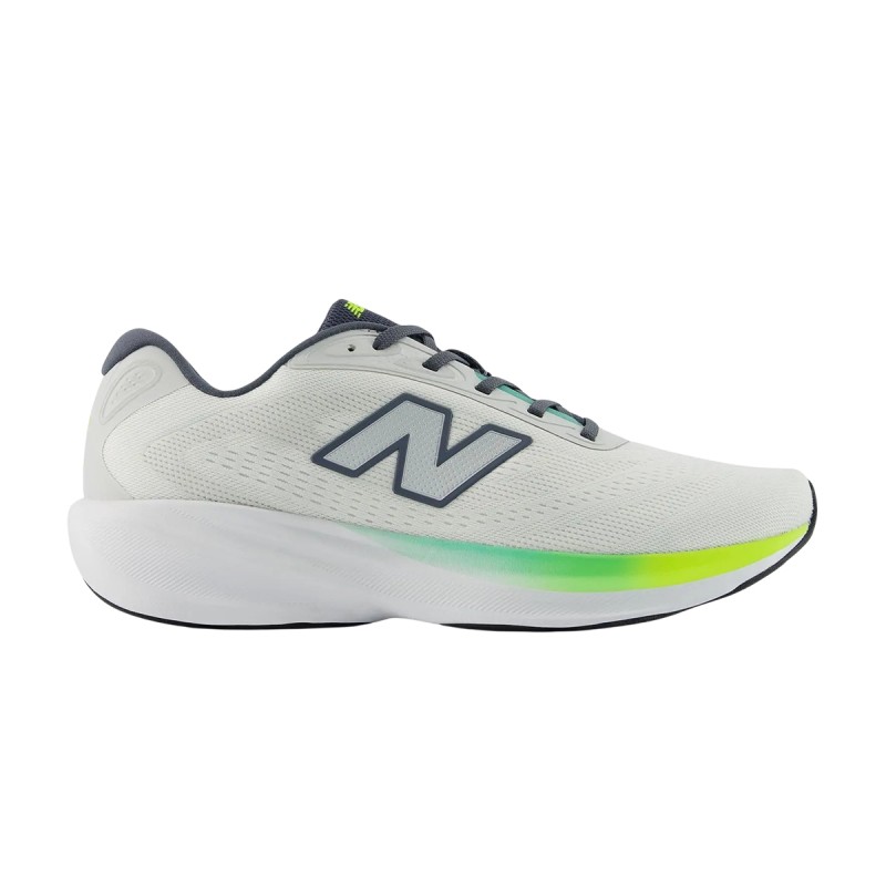New Balance Zapatilla Running Fresh Foam 680 V9 Blanco Verde Amarillo Reflection Grey Matter Hombre