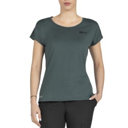 +8000 Camiseta Tabata Verde Oscuro Mujer