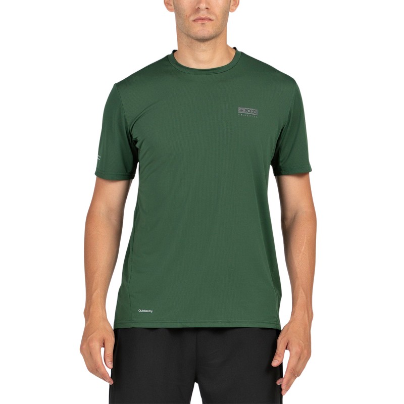 +8000 Camiseta Tirrel Verde Bosque Hombre