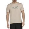 +8000 Camiseta Tachel Beige Hombre