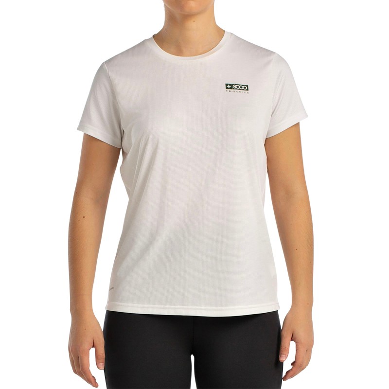 +8000 Camiseta Guanda Blanco Marfil Mujer