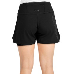 +8000 Pantalón Corto De Chándal Groa Negro Mujer