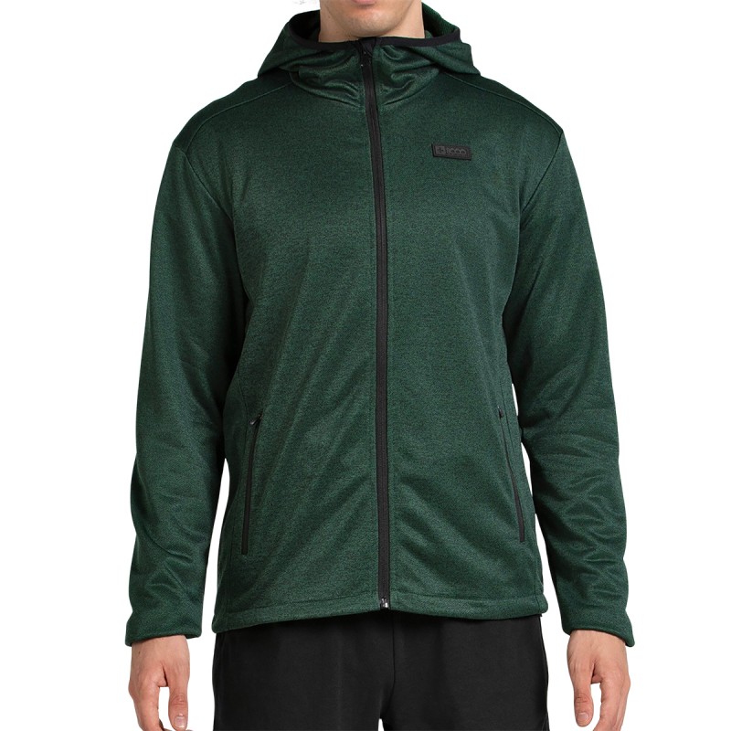 +8000 Chaqueta Tiros Verde Oscuro Tejido Bicolor Hombre