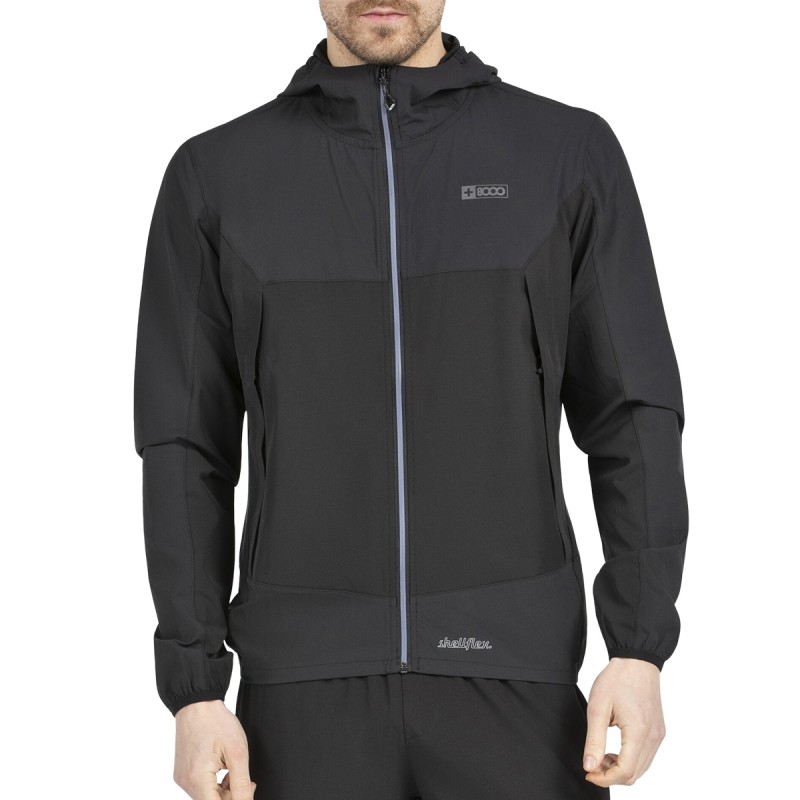 +8000 Softshell Alcarria Negro Hombre