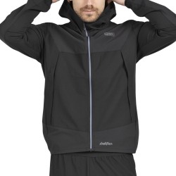 +8000 Softshell Alcarria Negro Hombre