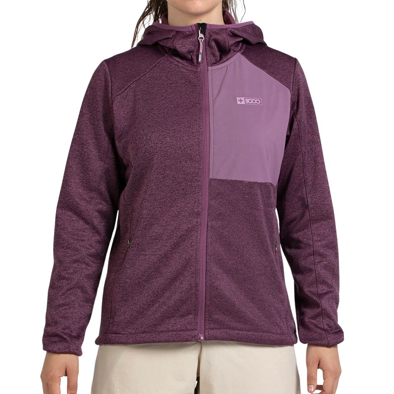 +8000 Sudadera Usaim Morado Purpura Mujer
