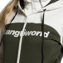 Trangoworld Chaqueta Liena V02 Verde Oscuro Crudo Mujer