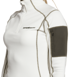 Trangoworld Pullover Geelong Blanco Mujer