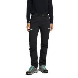 Trangoworld Pantalón Largo Causiat Negro Mujer