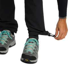 Trangoworld Pantalón Largo Causiat Negro Mujer