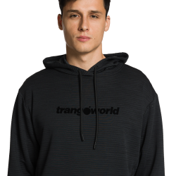 Trangoworld Sudadera Oxley Negro Hombre