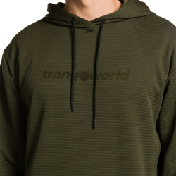 Trangoworld Sudadera Oxley Verde Oscuro Hombre