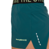 Trangoworld Pantalón Corto Larues Verde Oscuro Mujer