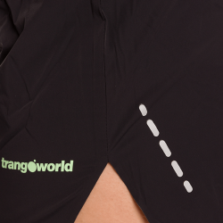 Trangoworld Pantalón Corto Larues Negro Mujer