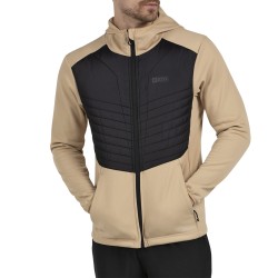 +8000 Chaqueta Híbrida Fibras Teon Negro Biege Camel Hombre