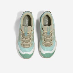 Atom Zapatilla Trekking Hard Rally Explore Pro Verde Green Mix Mujer
