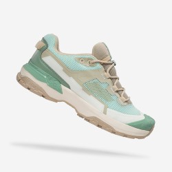Atom Zapatilla Trekking Hard Rally Explore Pro Verde Green Mix Mujer