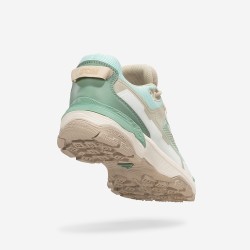 Atom Zapatilla Trekking Hard Rally Explore Pro Verde Green Mix Mujer