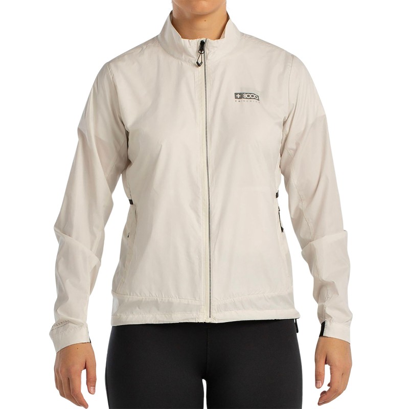 +8000 Chaqueta Cortavientos Ginger Blanco Marfil Mujer