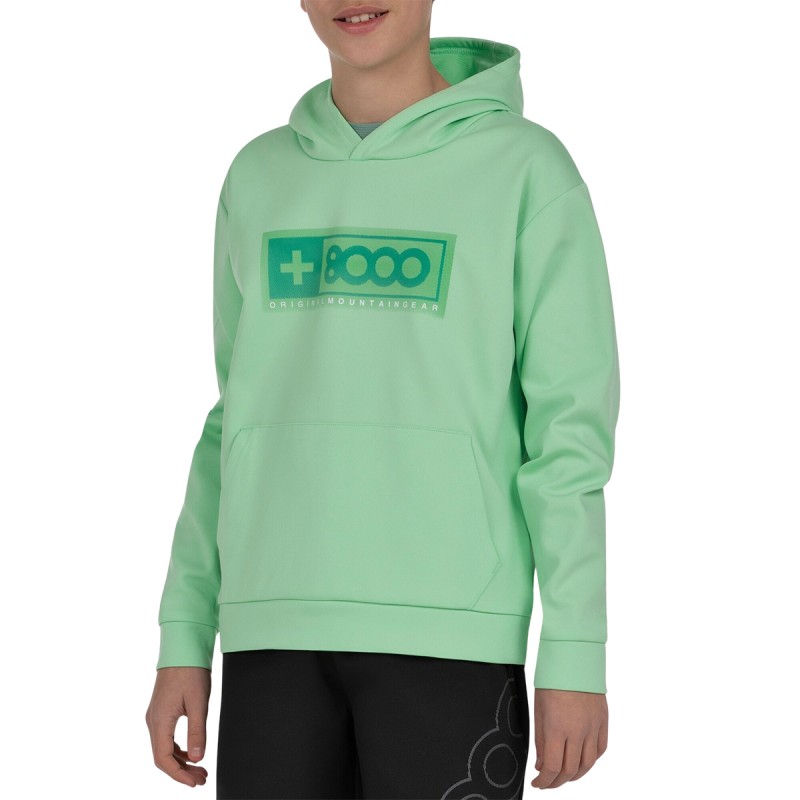 +8000 Sudadera Deportiva Jaquen Verde Manzana Niño