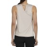 +8000 Camiseta Deportiva Tola Beige Vigore Mujer